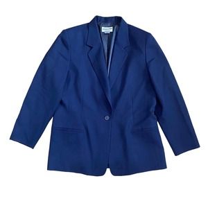 Vintage Virgin Wool Blazer Size 14
